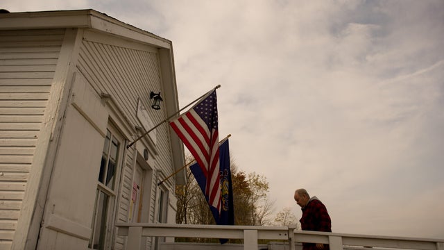 Nation Goes To The Polls In Contentious Presidential Election Between Hillary Clinton And Donald Trump 