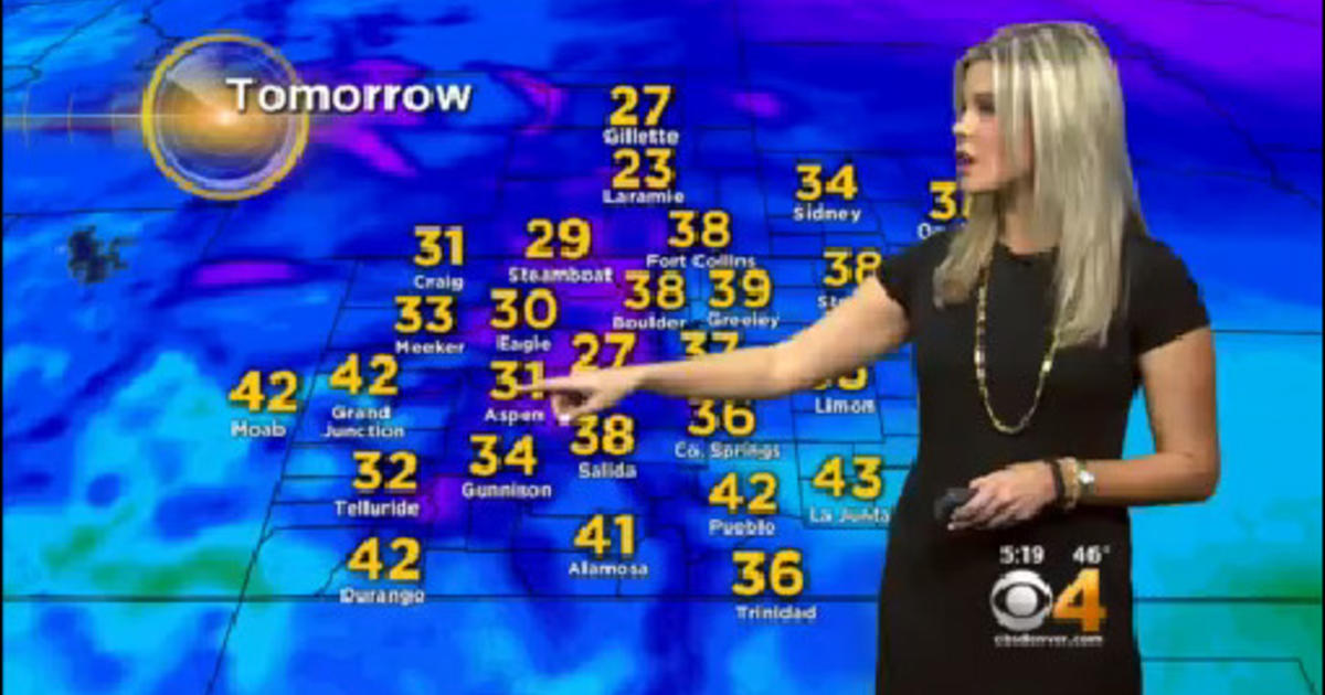 Colder Temperatures On The Way - CBS Colorado