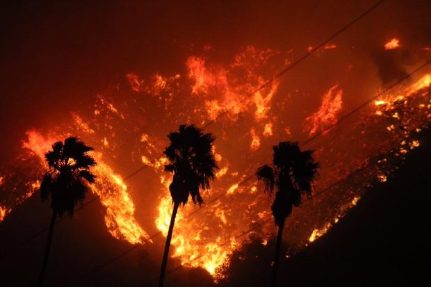 Thomas Fire grows to 26,000 acres 