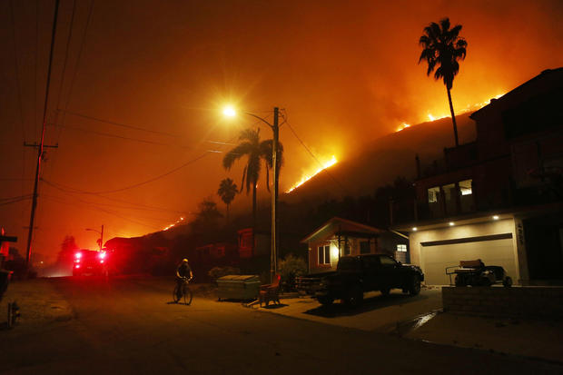 Southern California Wildfires Forces Thousands to Evacuate 