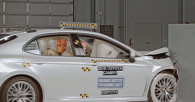 Only 15 vehicles get top safety rating for 2018 CBS News