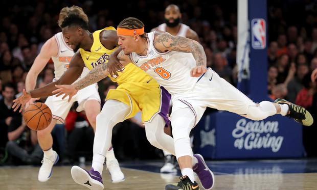Knicks vs. Lakers 