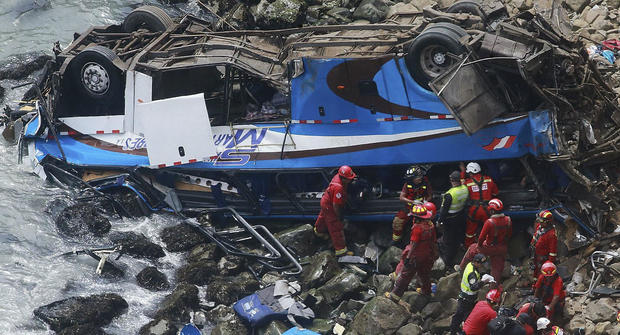 Peru bus crash 