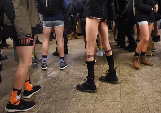 No Pants Subway Ride 
