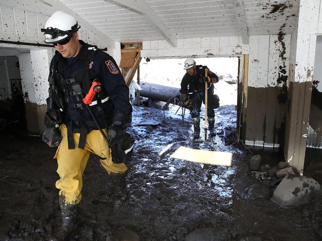 Mudslides Kill At Least 17 People In Santa Barbara County Where Wildfire Scorched Hillside