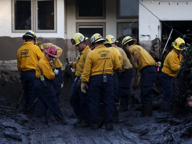 Mudslides Kill At Least 17 People In Santa Barbara County Where Wildfire Scorched Hillside