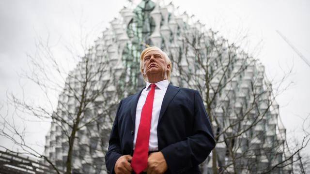 The American Flag Is Raised At The New US Embassy In London 