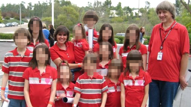 Perris Turpin family red shirts 