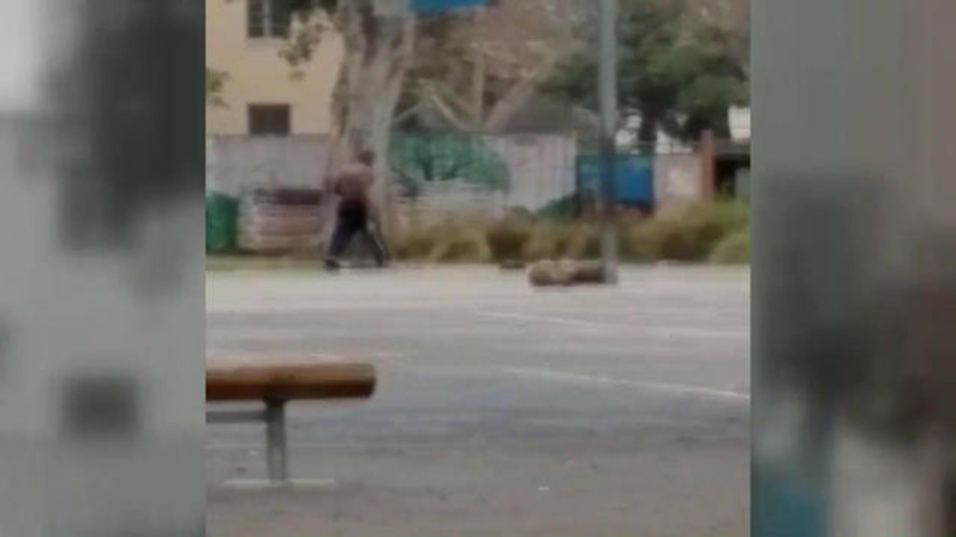 1920px x 1080px - Video shows teacher strip naked, chase students at California elementary  school - CBS News
