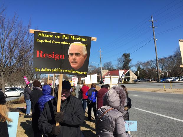 meehan protest 