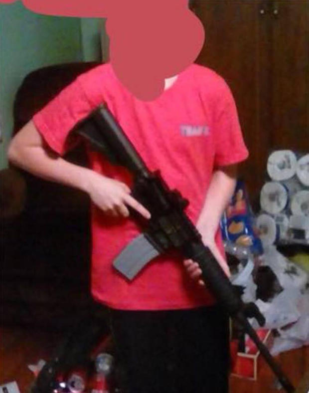 student with gun 