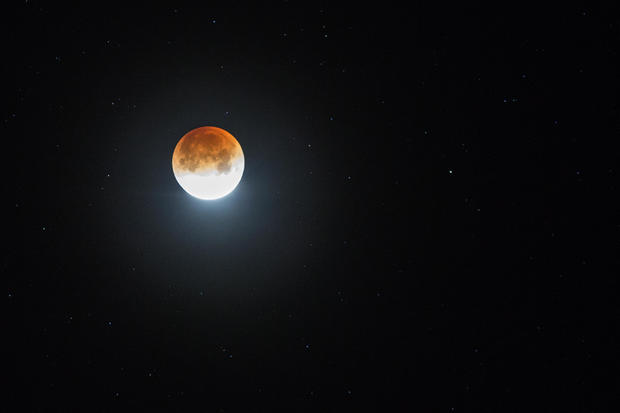 Rare "Super Blue Blood Moon" Makes Appearance On U.S. West Coast 