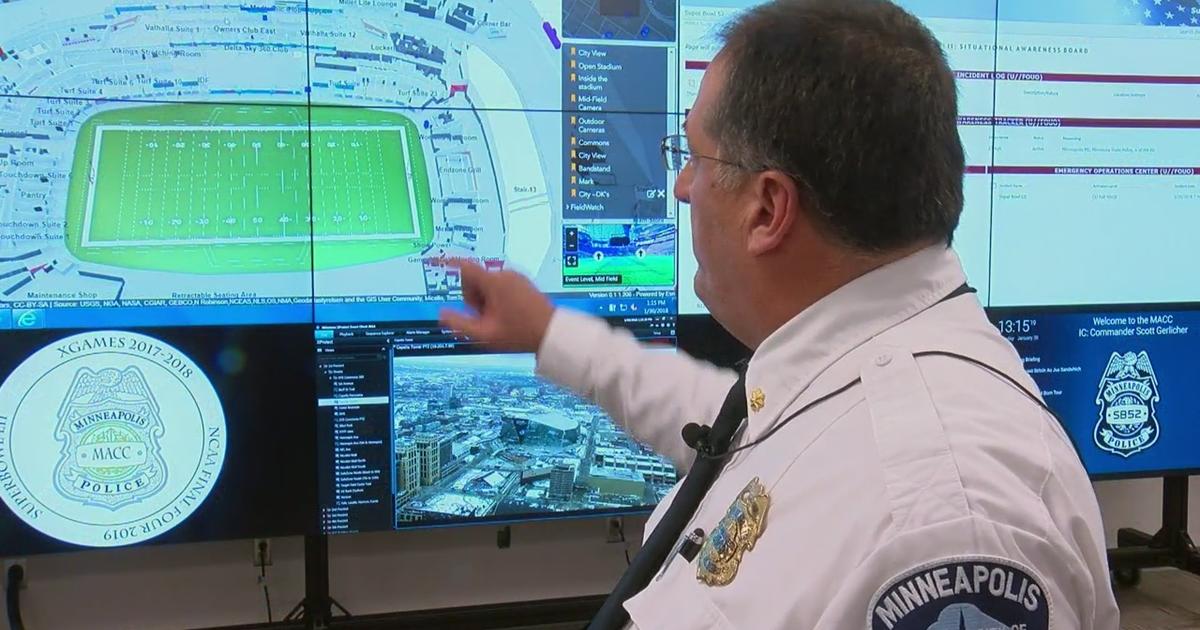 MultiAgency, Super Bowl Security Command Center Up And Running CBS