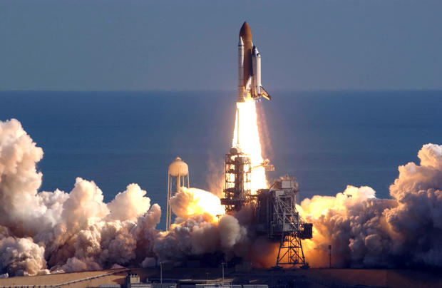 Space Shuttle Columbia Lifts Off 