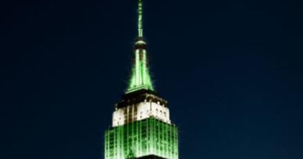 Empire State Building curiously joins Philadelphia's celebration