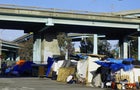 SF  Homeless tents 