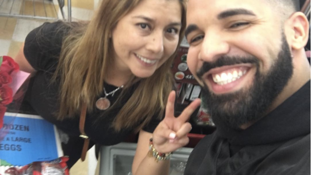 drake buying groceries 