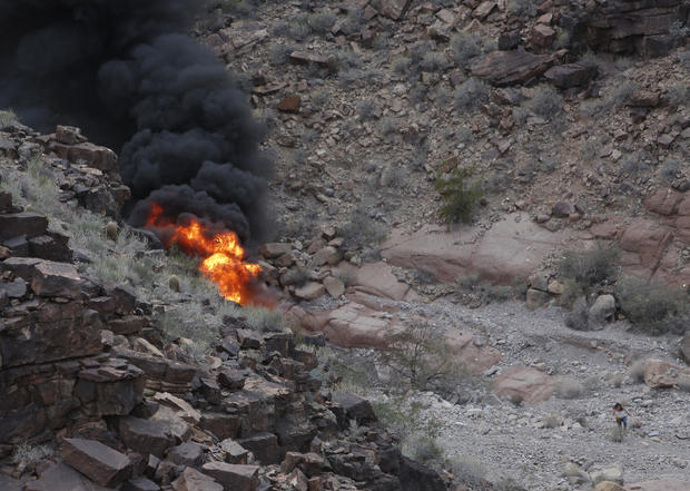 APTOPIX Grand Canyon Helicopter Crash 
