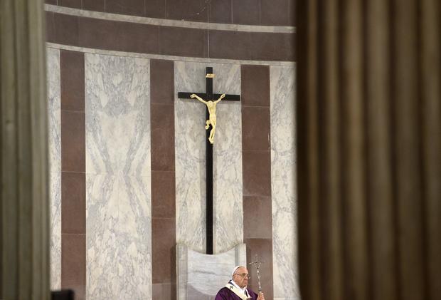 ITALY-VATICAN-POPE-ASH WEDNESDAY 
