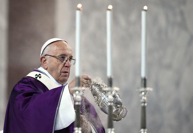 ITALY-VATICAN-POPE-ASH WEDNESDAY 