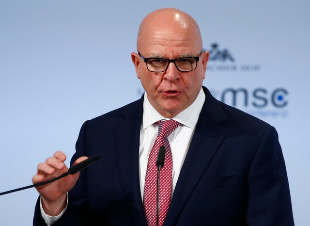 U.S. National Security Adviser McMaster talks at the Munich Security Conference in Munich