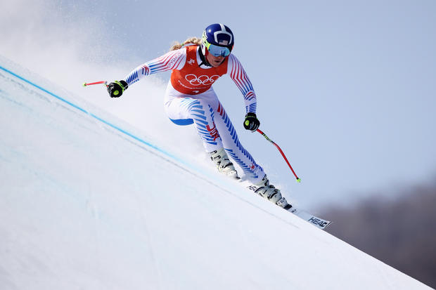Alpine Skiing Training - Winter Olympics Day 11 