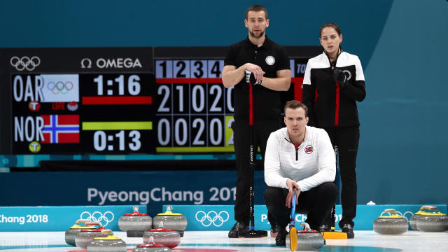 Curling - Winter Olympics Day 4 