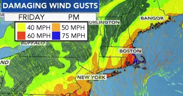 Powerful nor'easter to slam East Coast - CBS News