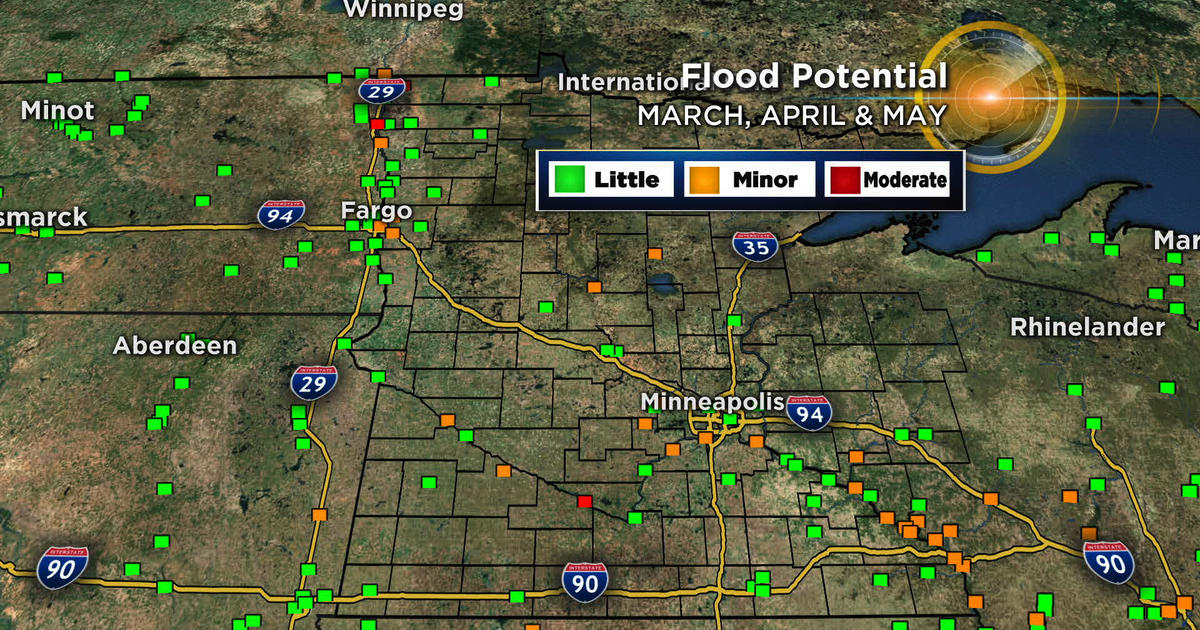 Spring Flooding Potential Near Normal CBS Minnesota