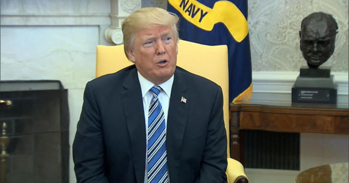 Trump Doubles Down On Steel, Aluminum Tariffs Pledge - CBS News