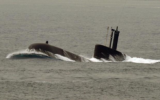 South Korean Navy's 209 class submarine 