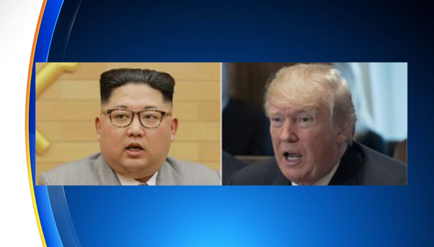 Kim Jong Un and President Donald Trump 