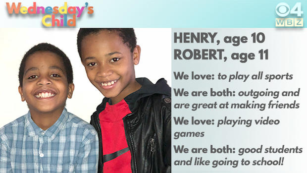 Wednesday's Child Henry and Robert 