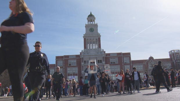 Students Participate In Walkouts 