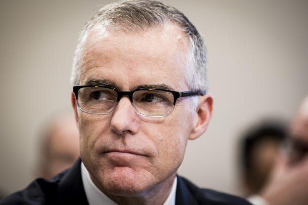 Former Acting FBI Director Andrew McCabe Testifies To House Committee On FBI's Budget 