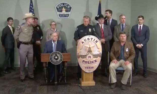 news conference on Austin bombings at Austin PD 