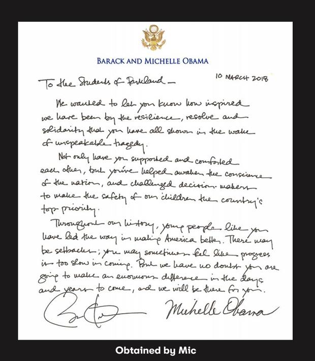 Obama Letter 