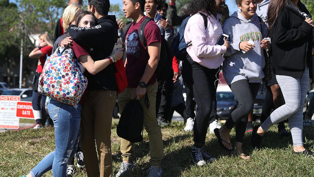 Across U.S., Students Walk Out Of Schools To Address School Safety And Gun Violence 