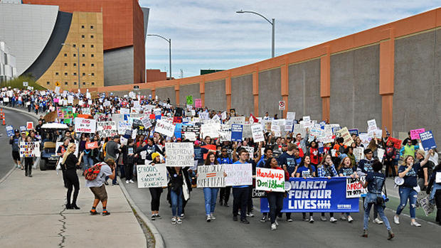 Thousands Join March For Our Lives Events Across US For School Safety From Guns 