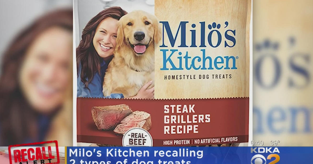 Milo's Kitchen Brand Dog Treats Recalled CBS Pittsburgh