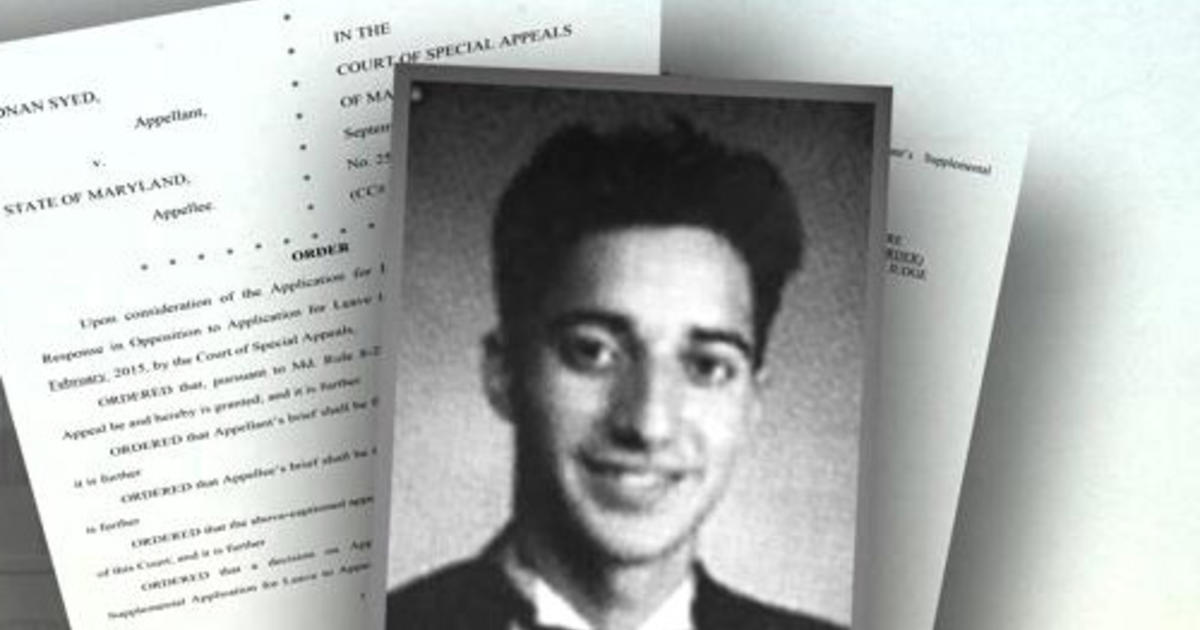 Hbo Sets March Premiere Date For The Case Against Adnan Syed Documentary Cbs Baltimore 2067