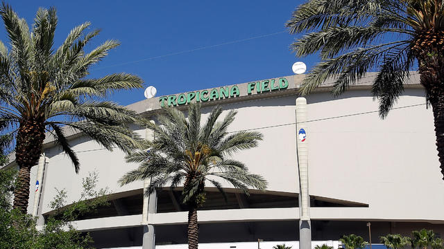 The rays are returning to Tropicana Field's outfield tank - Axios