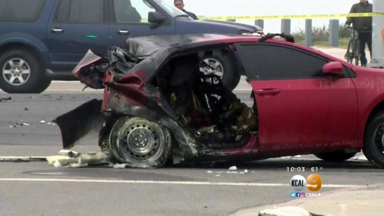 Suspected Drunk Driver Kills 3 Las Vegas Teens In Fiery Crash - CBS News