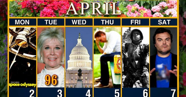 Calendar: Week of April 2