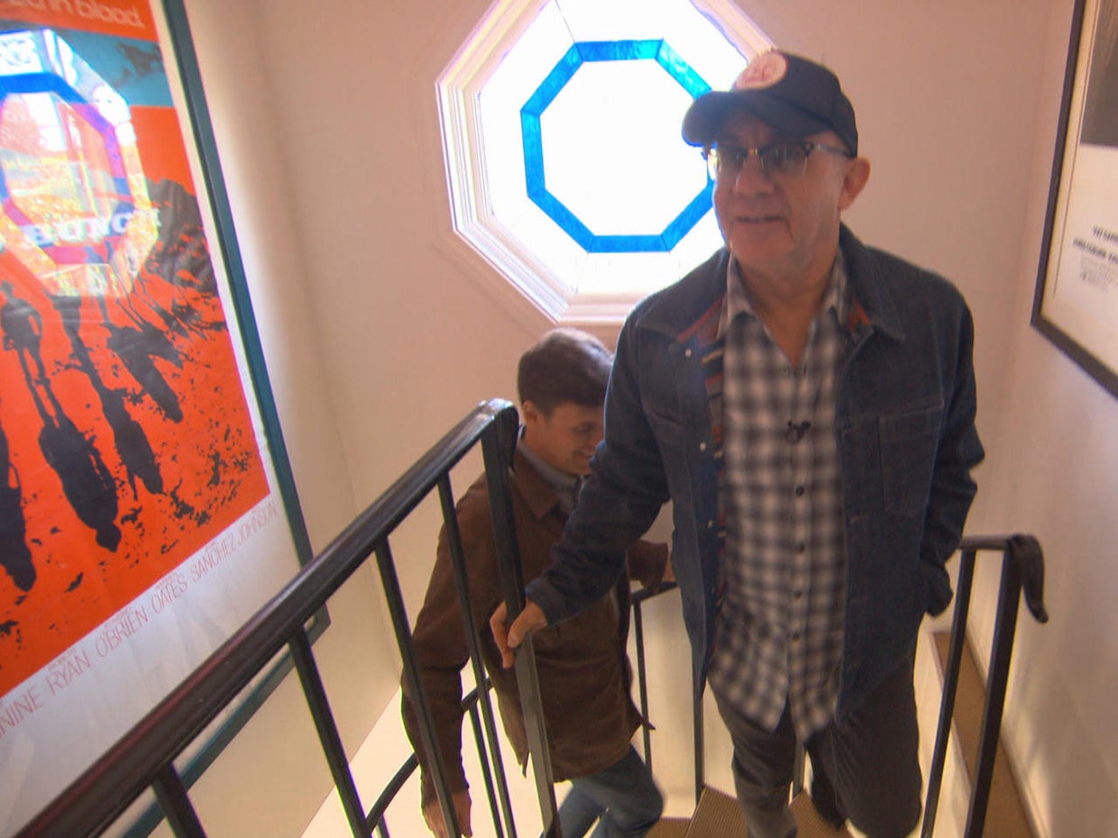 Bernie Taupin: A man of lyrics, and now art - CBS News