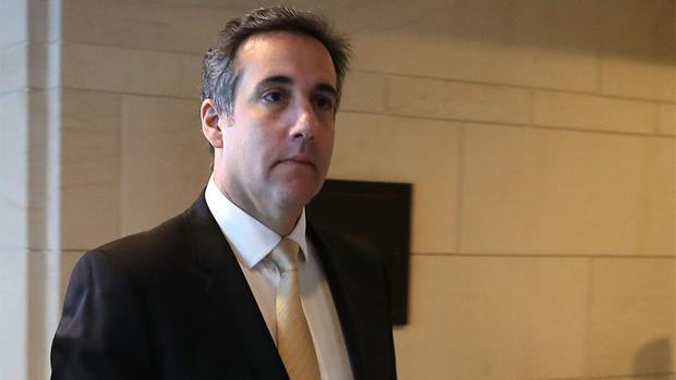 Trump's Personal Attorney Michael Cohen Meets With House Intelligence Cmte 