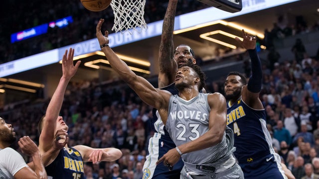 NBA: Denver Nuggets at Minnesota Timberwolves 