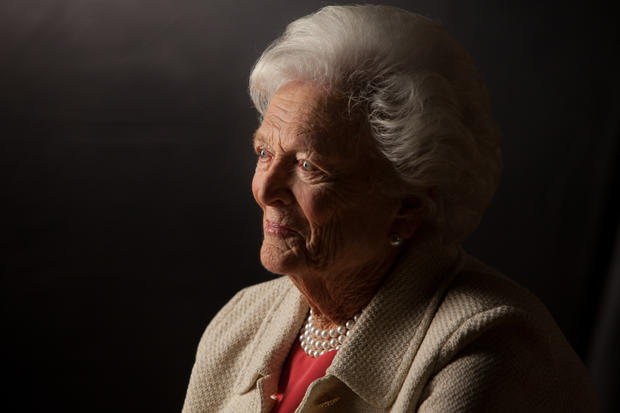 Former First Lady Barbara Bush at the Bush Library for "The Presidents' Gatekeepers" 