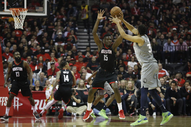 Minnesota Timberwolves v Houston Rockets - Game One 