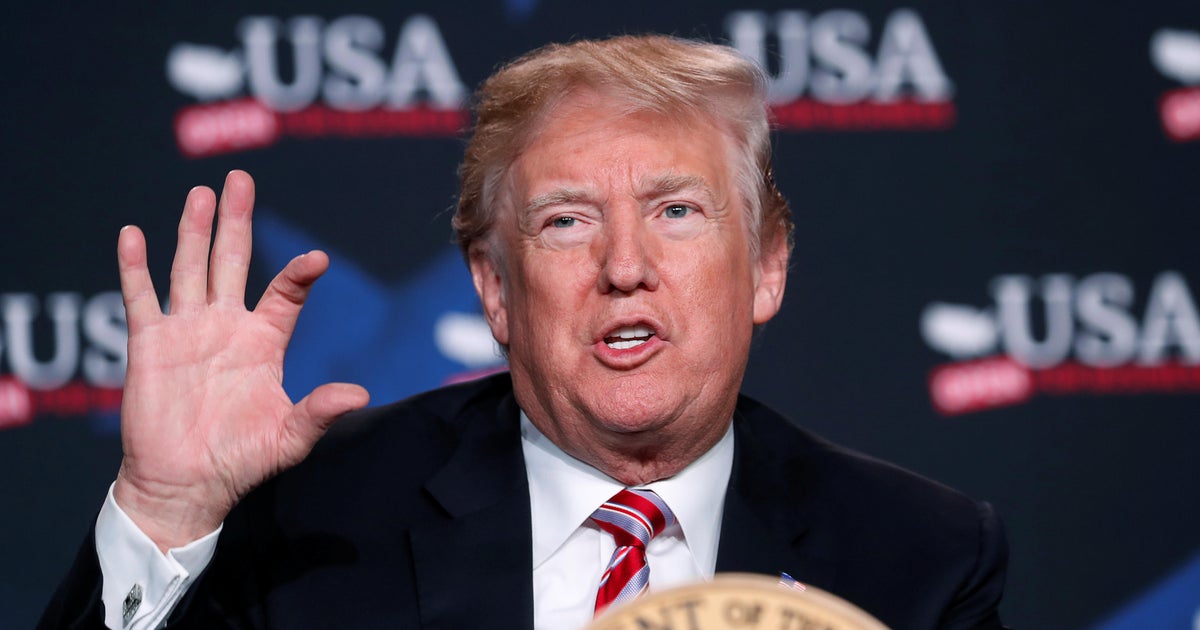 Trump files for extension on his 2017 tax return - CBS News